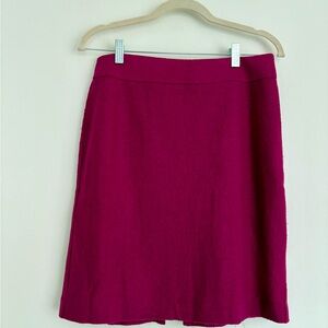 Banana Republic Fuchsia A-Line Skirt